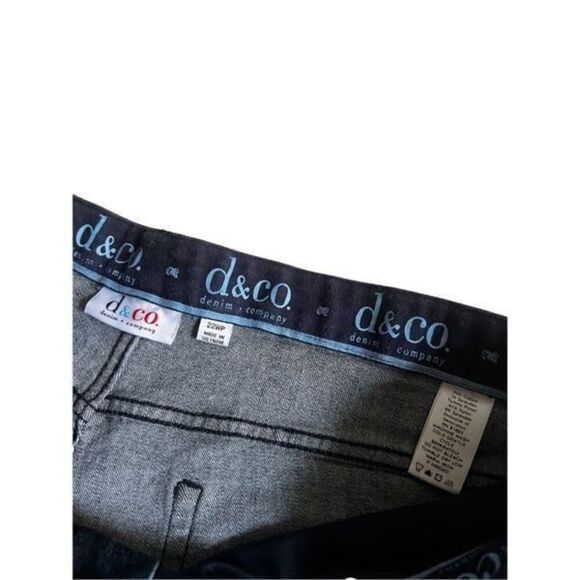 D&Co. Denim & Company ankle jeans size 22W - Picture 6 of 6